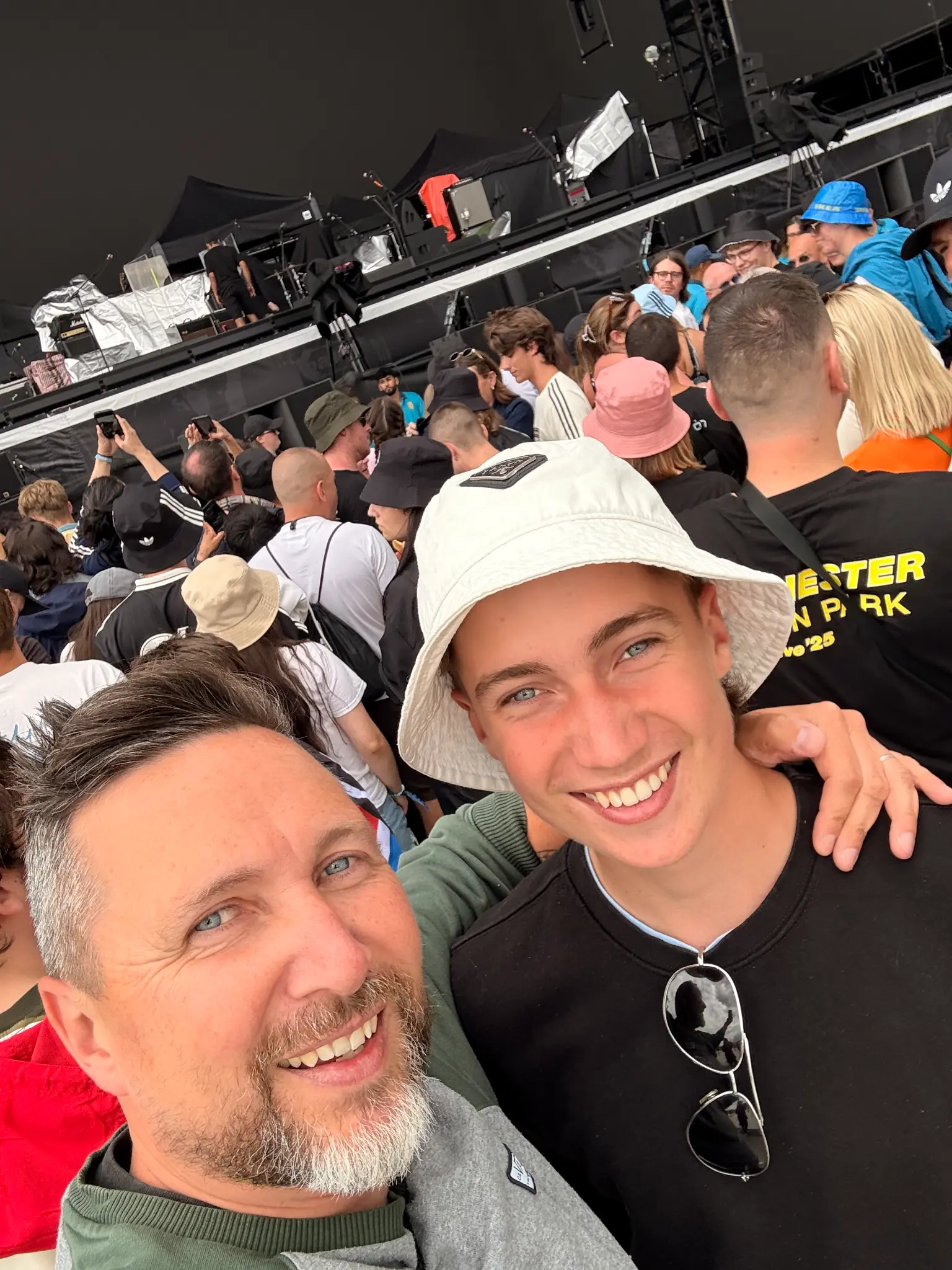 Phil and Cooper Selfie